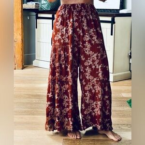 Flowy wide leg pants